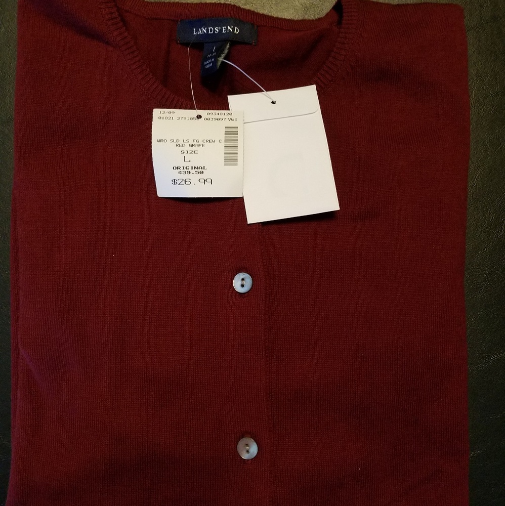 Lands' End Long sleeve cardigan